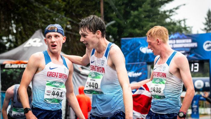 GB mountain running championships team gold junior
