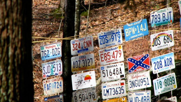 Barkley number plates