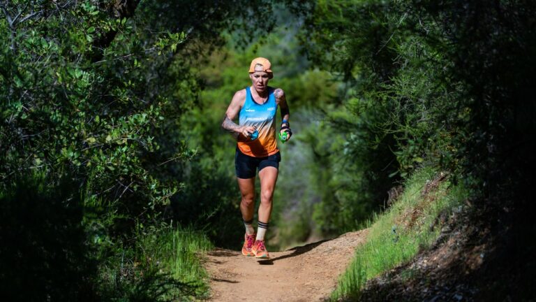 Heather Jackson at Canyons Endurance Runs by UTMB