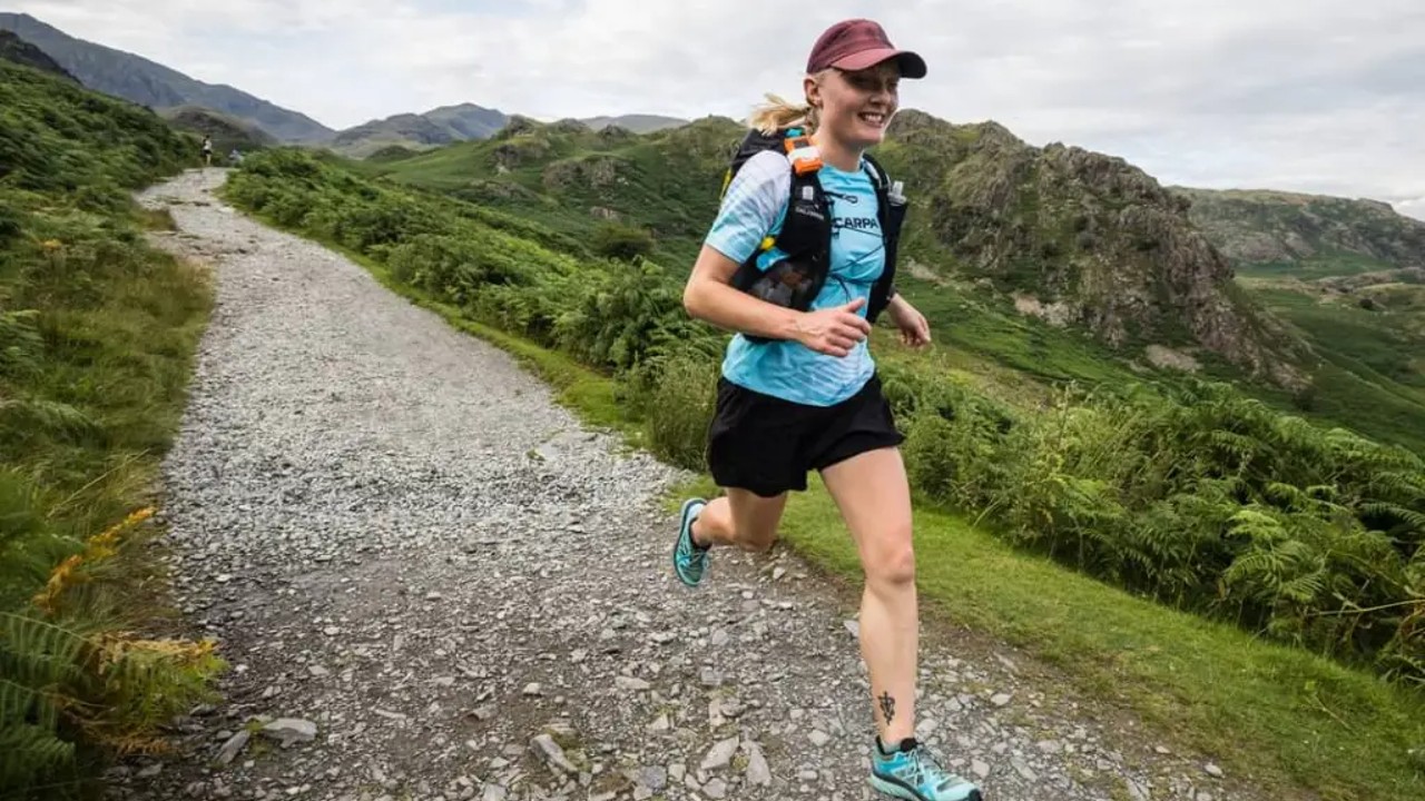 Emma Stuart at the Lakeland 50 and 100