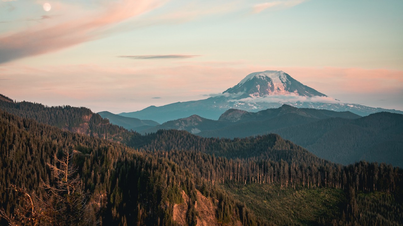 A view of the scenery at the Bigfoot 200
