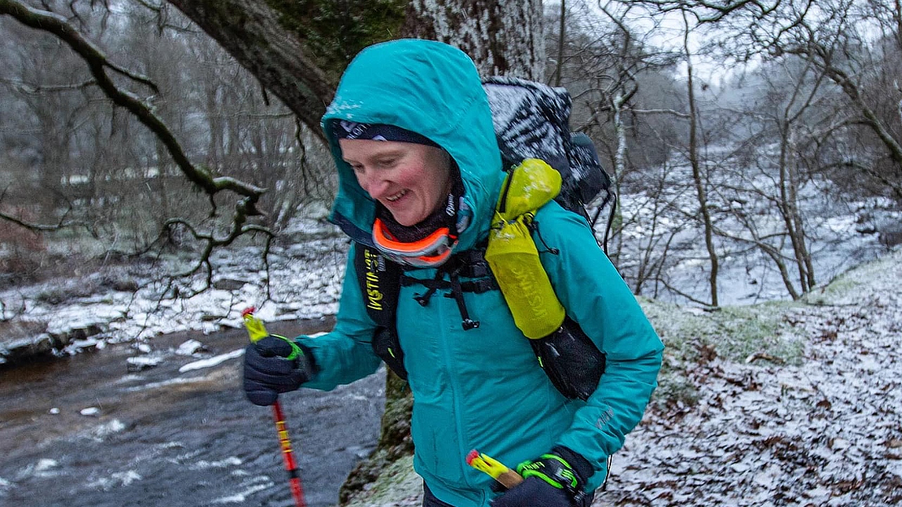 Nikki Arthur Challenger North 2024 Montane Winter Spine Race